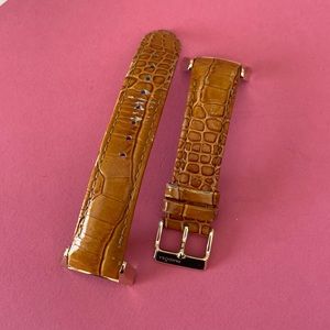 PANDORA brown leather Imagine Grand watch bands